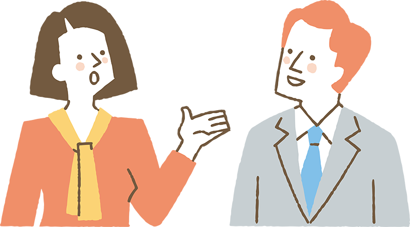 伴走支援のイメージ