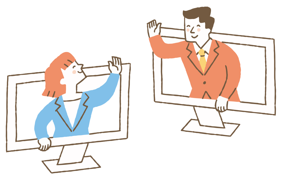 伴走型サポートのイメージ