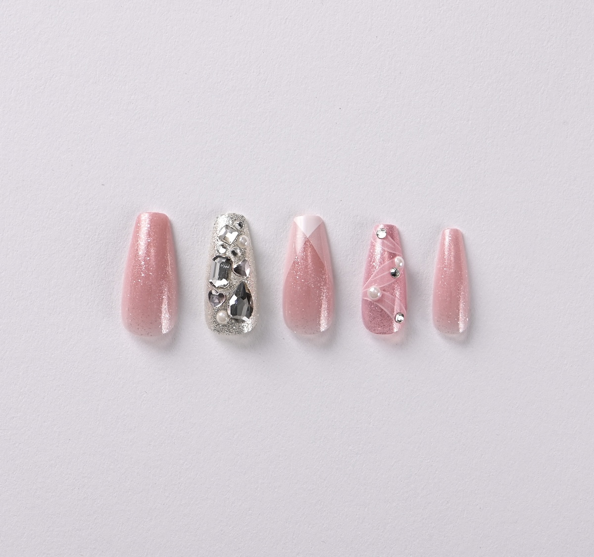 ネイルチップの単品撮影